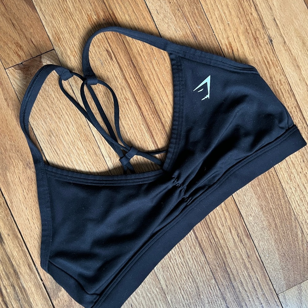 Black Sports Bra